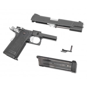 Страйкбольный пистолет TOKYO MARUI COLT 1911 Hi-Capa 5.1 D.O.R, GBB, пластик, черный, 142924